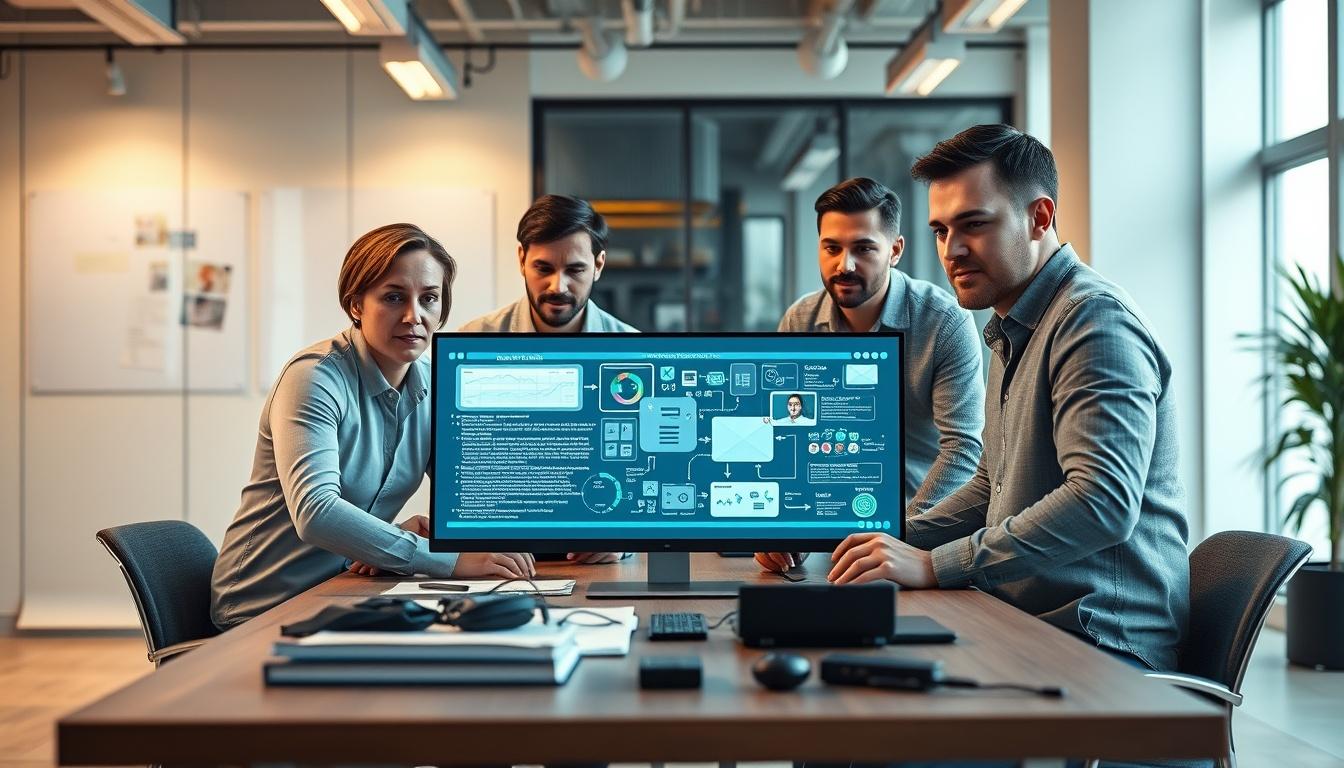 Custom software development for business processes