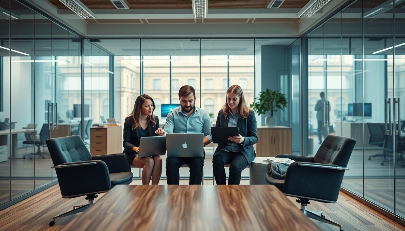 Enterprise software dashboards and business process automation
